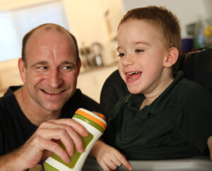 David and his son Michael have benefited from Northcott's therapy services