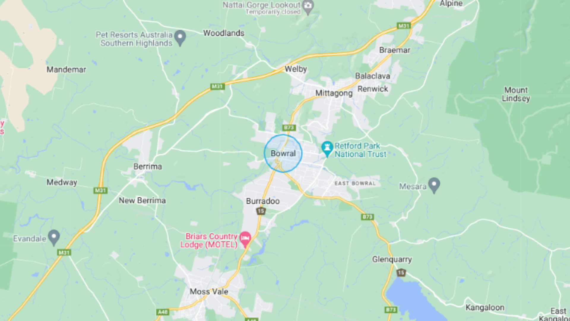 Bowral 102 Property Image - Map