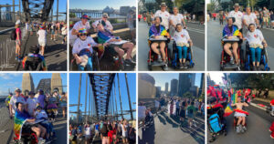 Collage of images of Northcott customers celebrating world pride