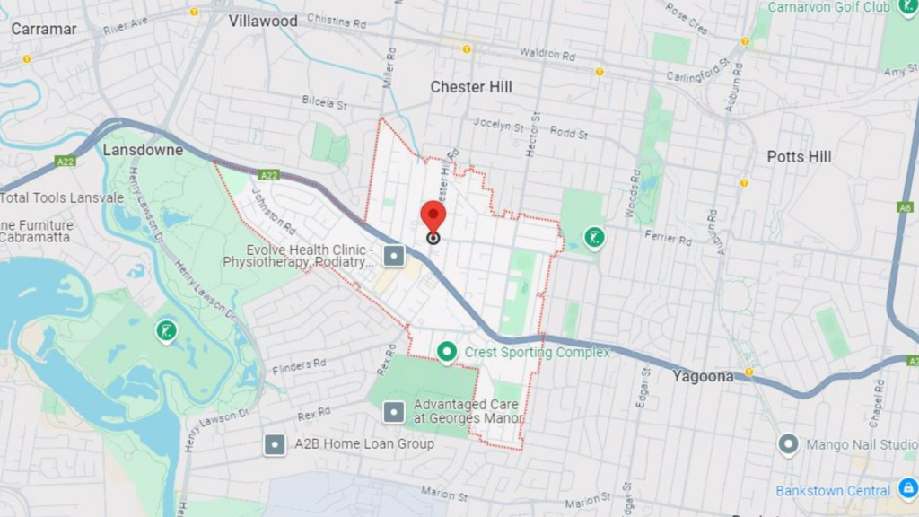 Bass Hill Property 28 Map