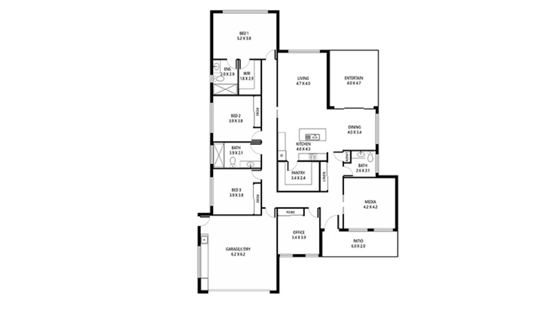 Calala 114 floor plan