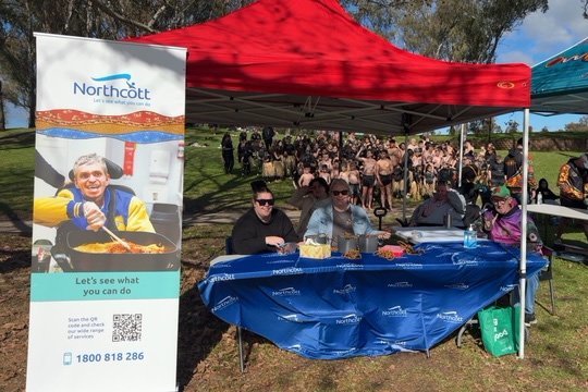 A Northcott Naidoc stall at Tamworth