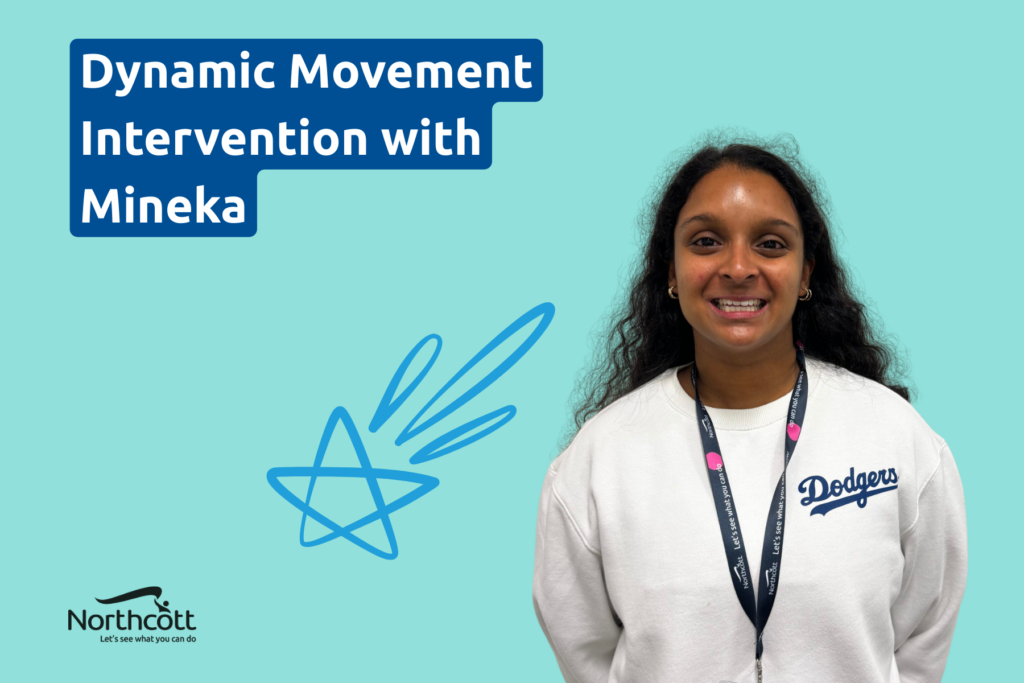 Northcott physio Mineka is smiling at the camera - she is wearing a white top.